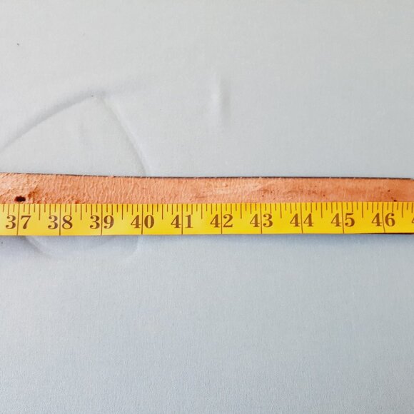 Tooled Leather Belt - Picture 10 of 10